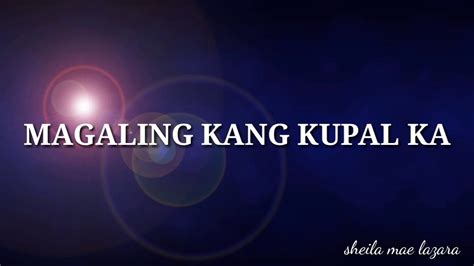 Magaling Kang Kupal Ka Soundboard .